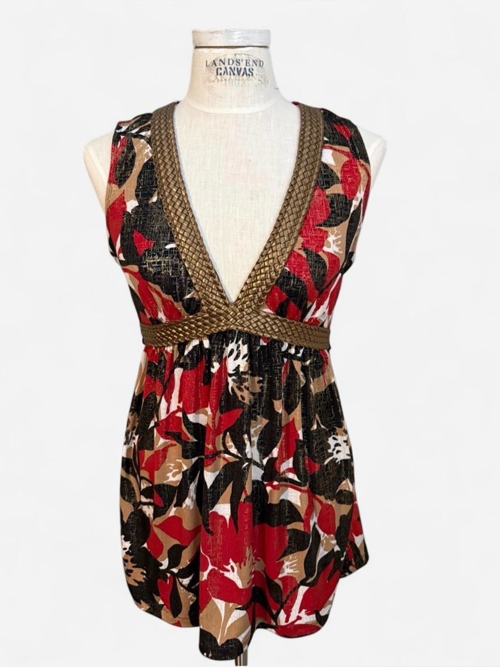 Self Esteem Tie-Back Babydoll Top